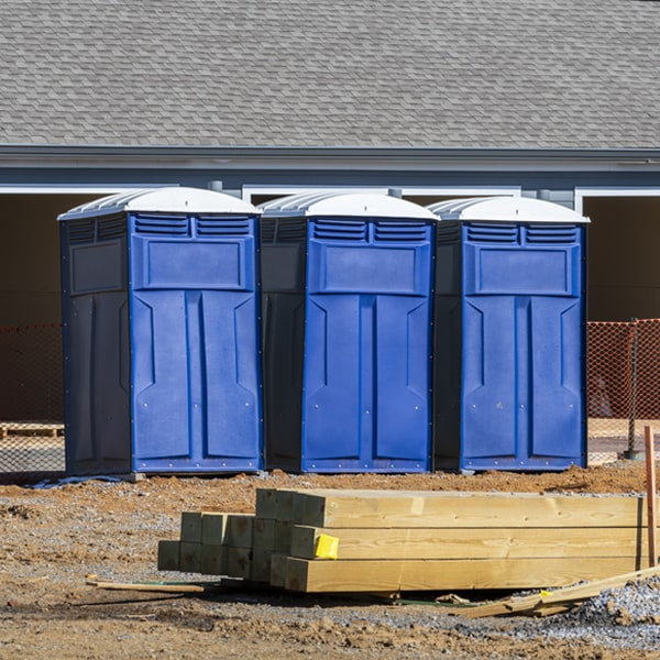 are there any restrictions on what items can be disposed of in the porta potties in Claunch NM